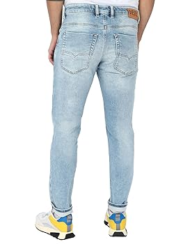 Ｗ３４ DIESEL JOGG ジョグ KROOLEY-X-NE 069MA D-KROOLEY JOGG Man: tapered Black/Dark grey JoggJeans | Diesel